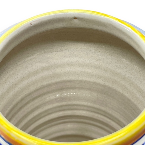 L’ Antica Deruta Le Collezioni Limited Edition Hand Painted Container Dated 2008 - Picture 16 of 16